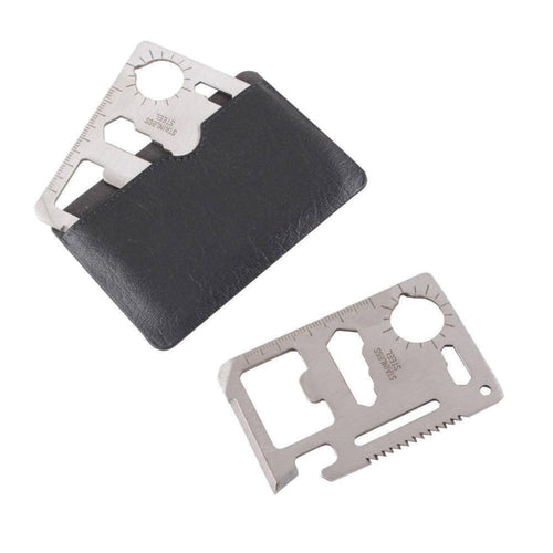 11 in 1 Credit Card Survival Multi Tool Accessories Clinks Australia