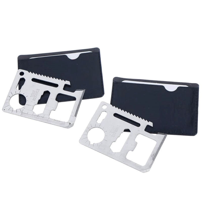 11 in 1 Credit Card Survival Multi Tool Accessories Clinks Australia