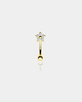 14k solid gold rook earring