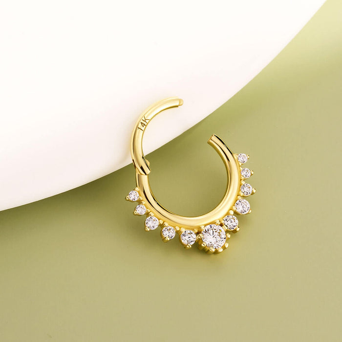 segment dainty septum piercing
