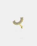 curved cartilage earring