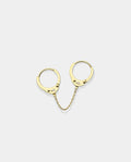 14K Gold Handcuffs Cartilage Earring