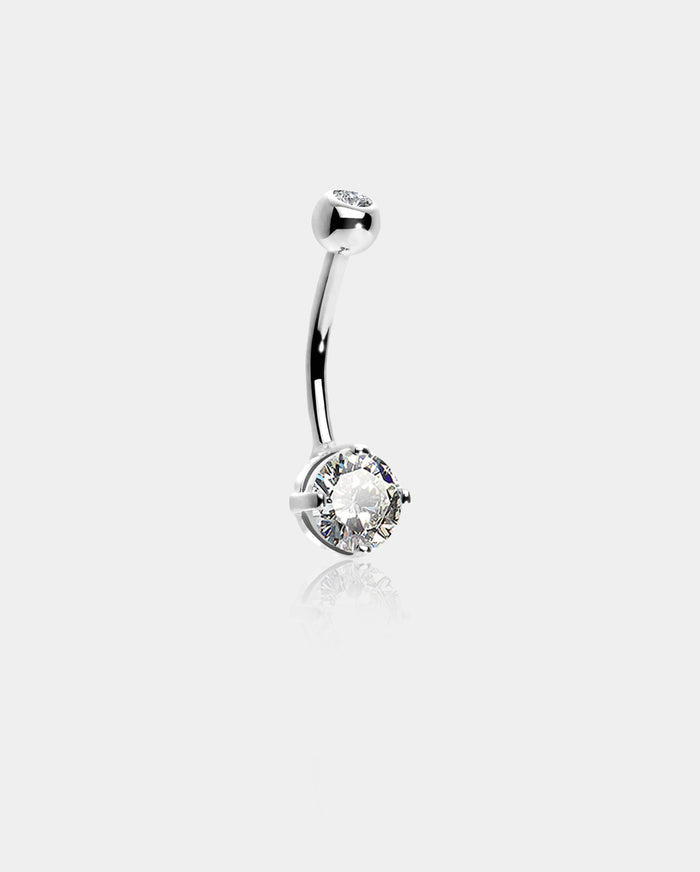 real gold belly button rings - OUFER BODY JEWELRY