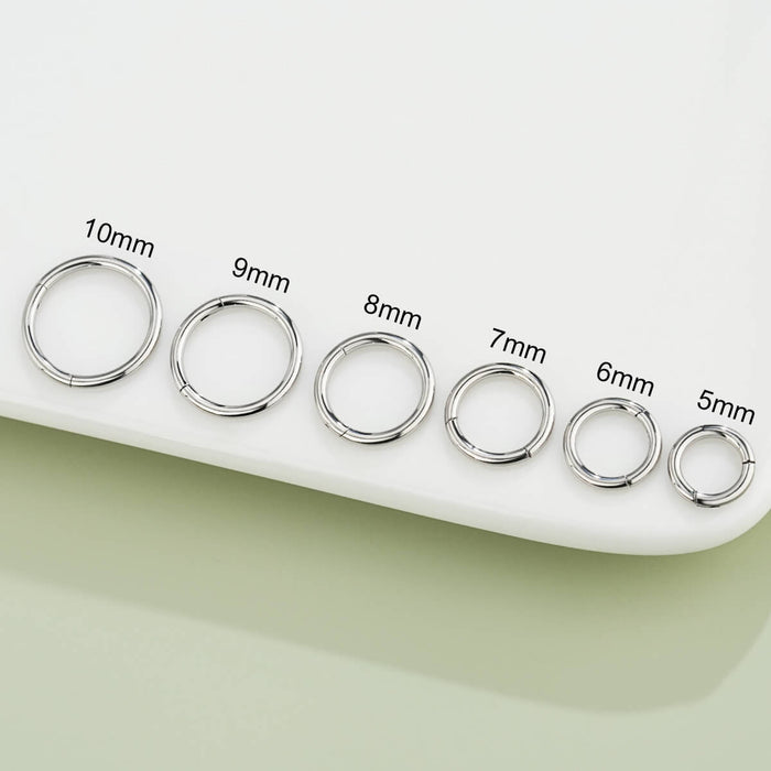 16G Classic Hinged Segment Hoop