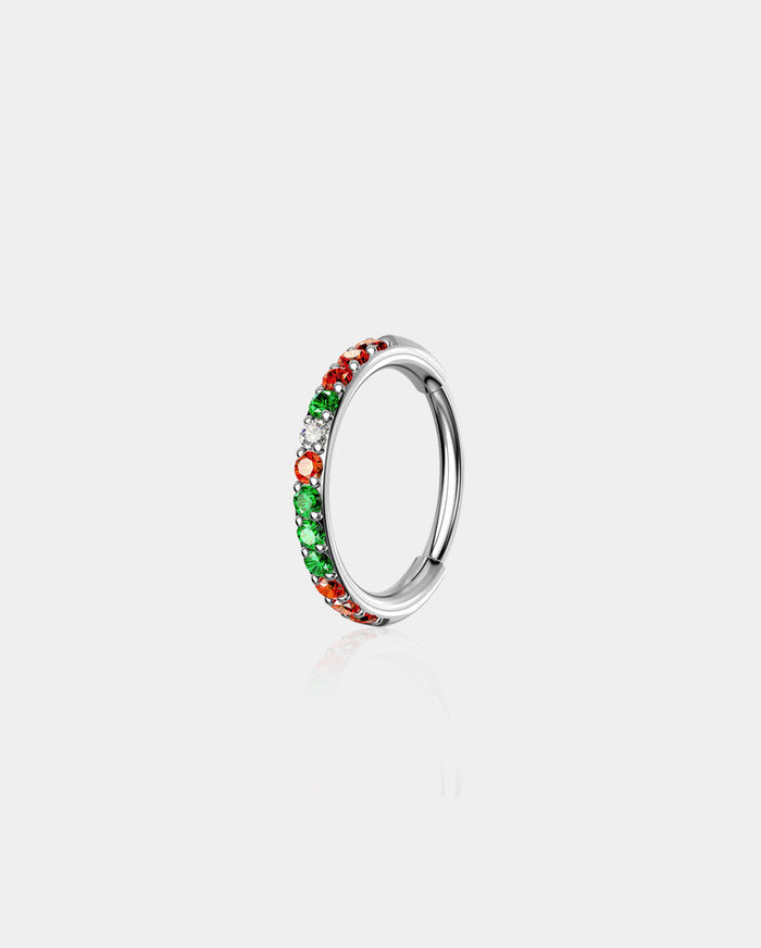 christmas nose ring