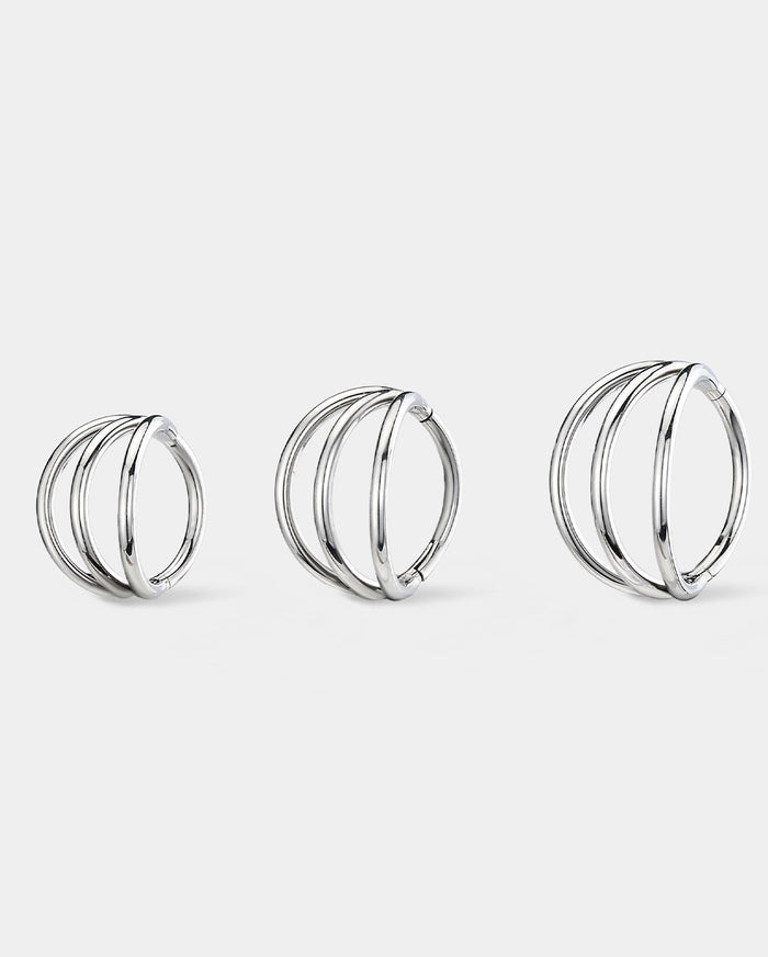 triple nose ring