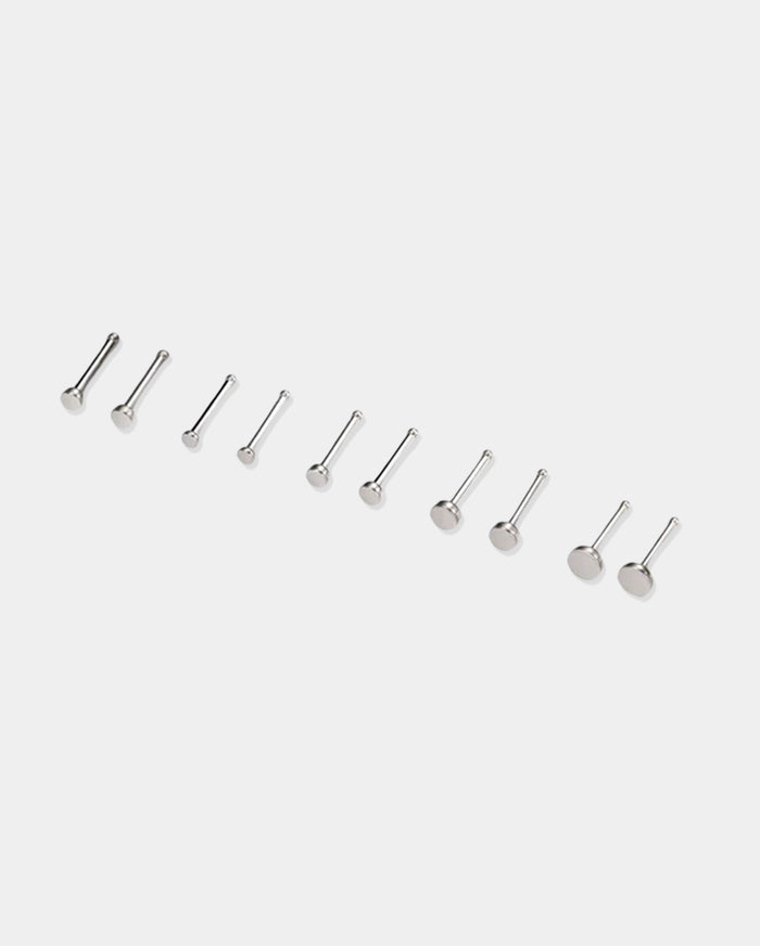 flat nose stud
