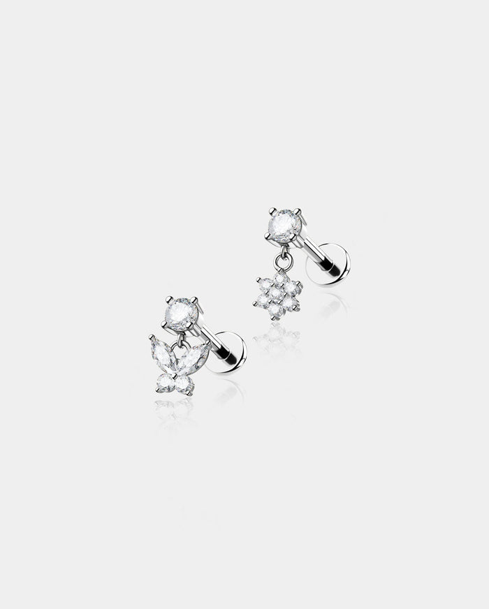oufer dangle cartilage earrings