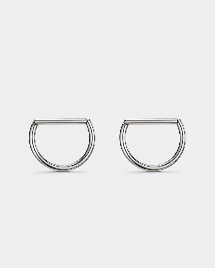 Half-Round Titanium Nipple Clicker