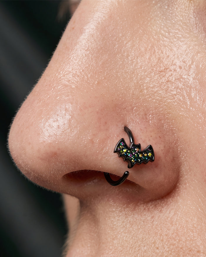 bat nose piercing