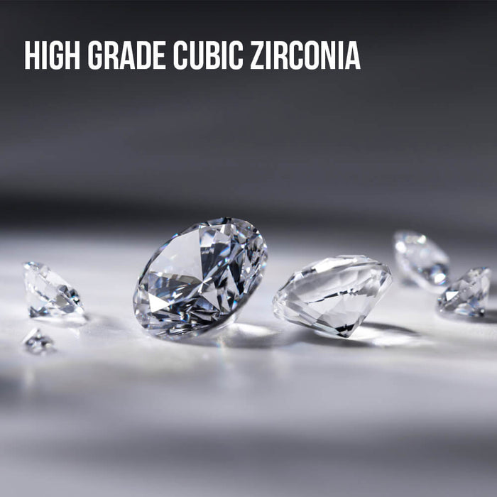 3Pcs 16G Crystal CZ Labret/Monroe Stud Internally Threaded Helix Studs - OUFER BODY JEWELRY