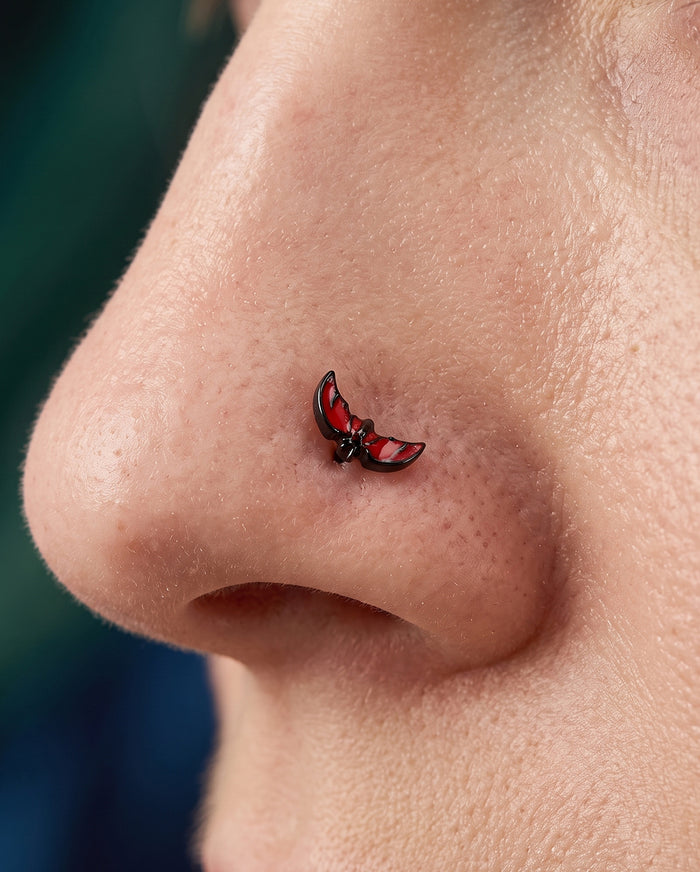 bat nostril piercing