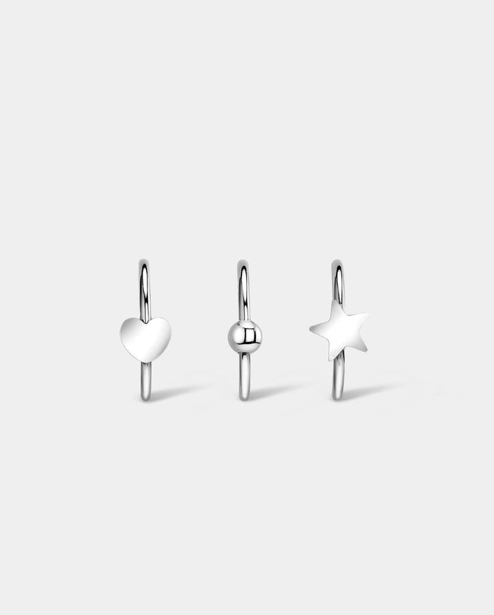fake lip rings