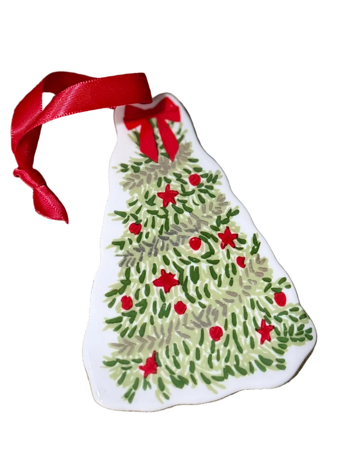 Mary Square Christmas Ornaments *Final Sale