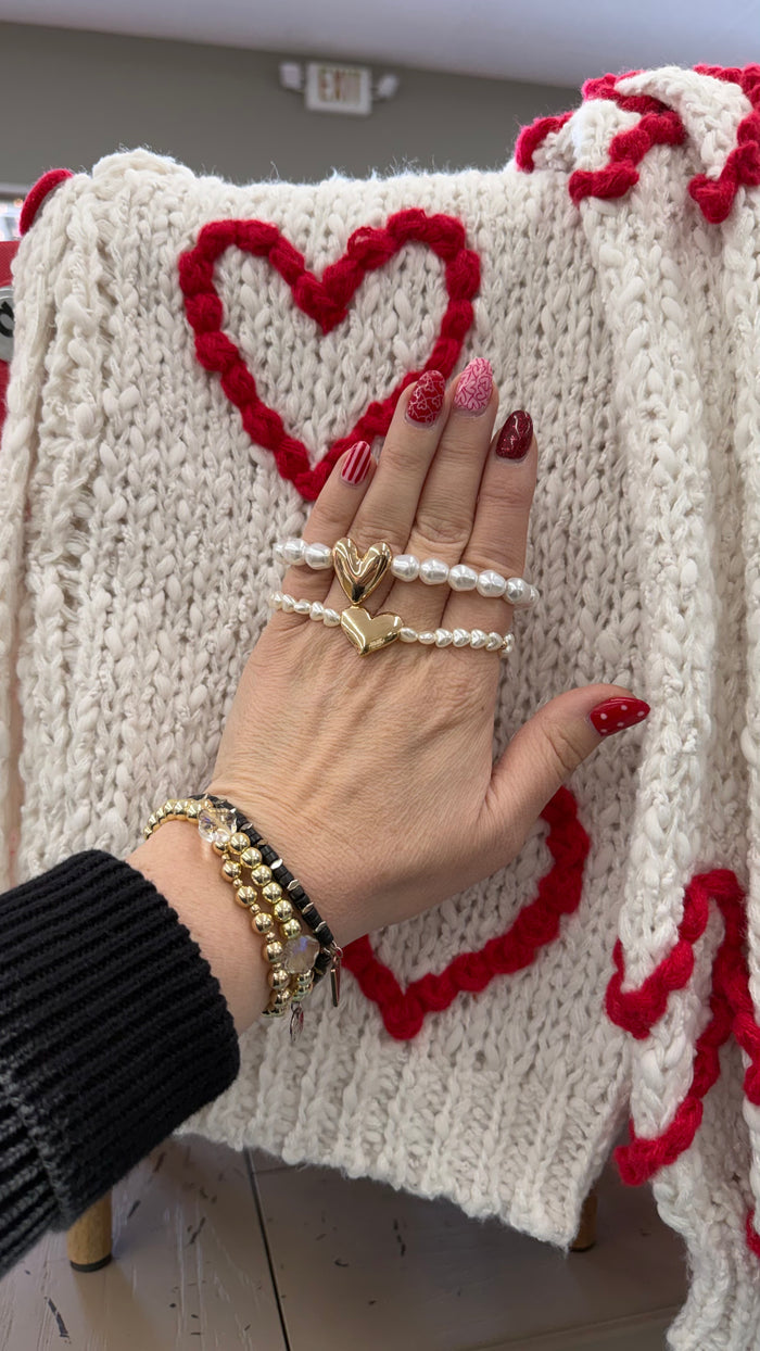 Love Me Tender Hearts Bracelet