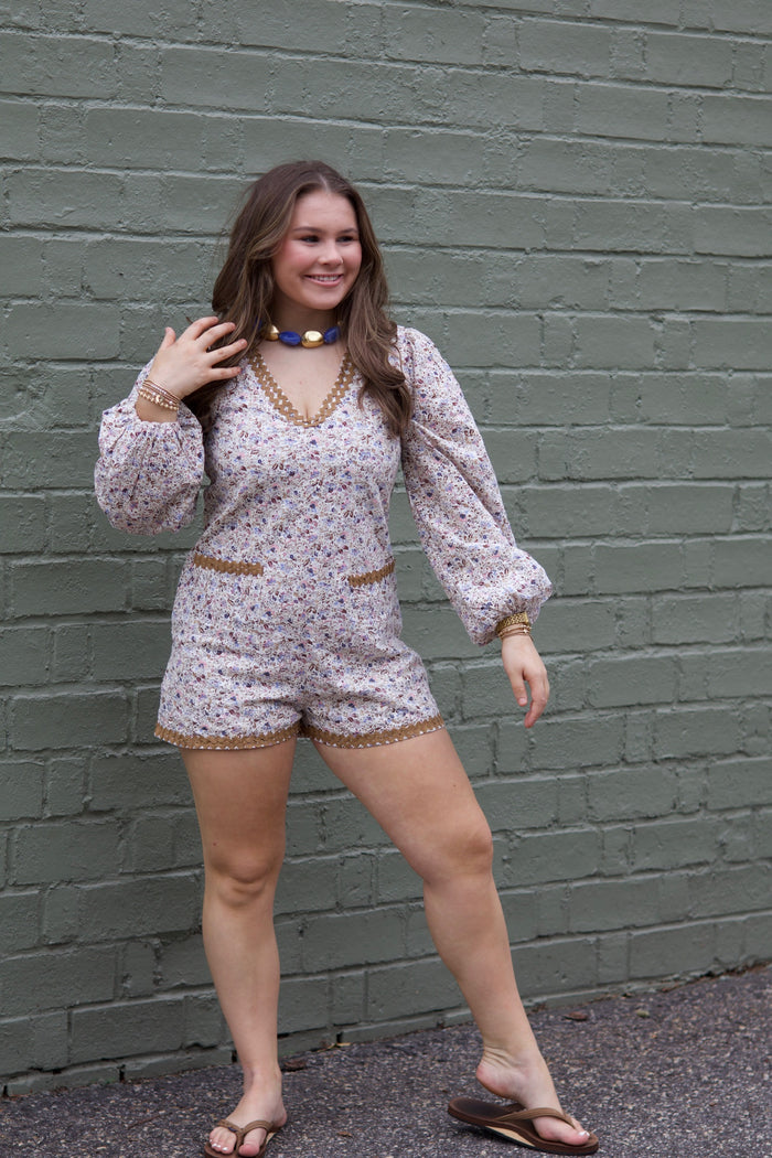 Autumn Meadow Romper