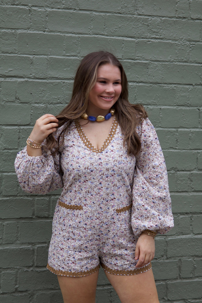 Autumn Meadow Romper