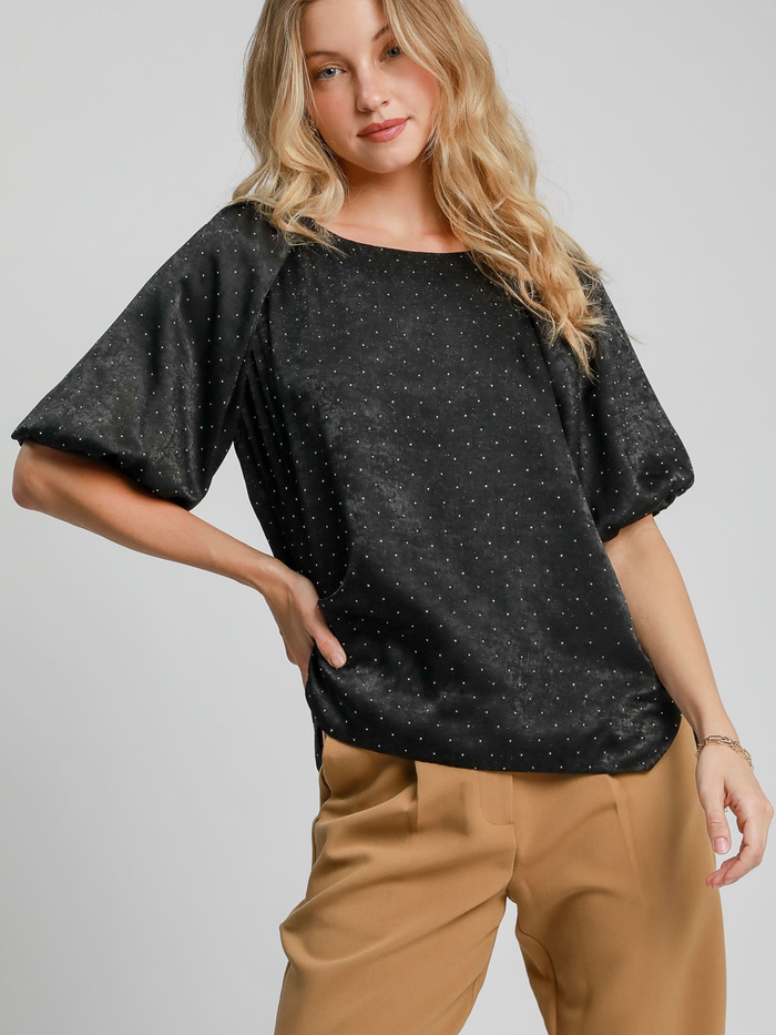 Bailey's Satin Top*Final Sale