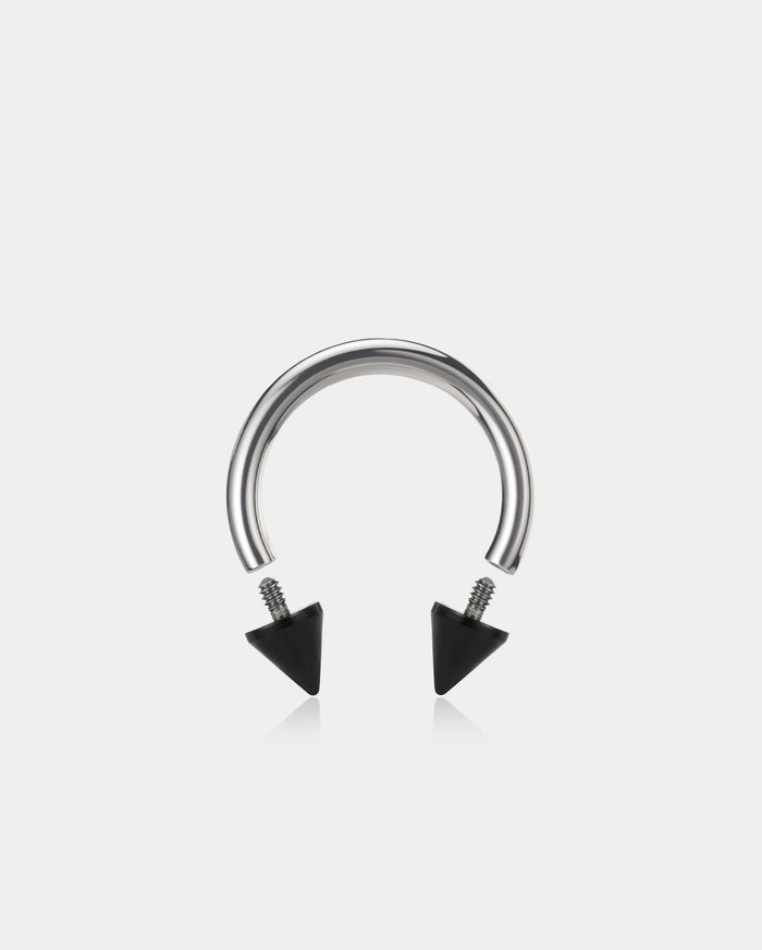 internally threaded septum ring