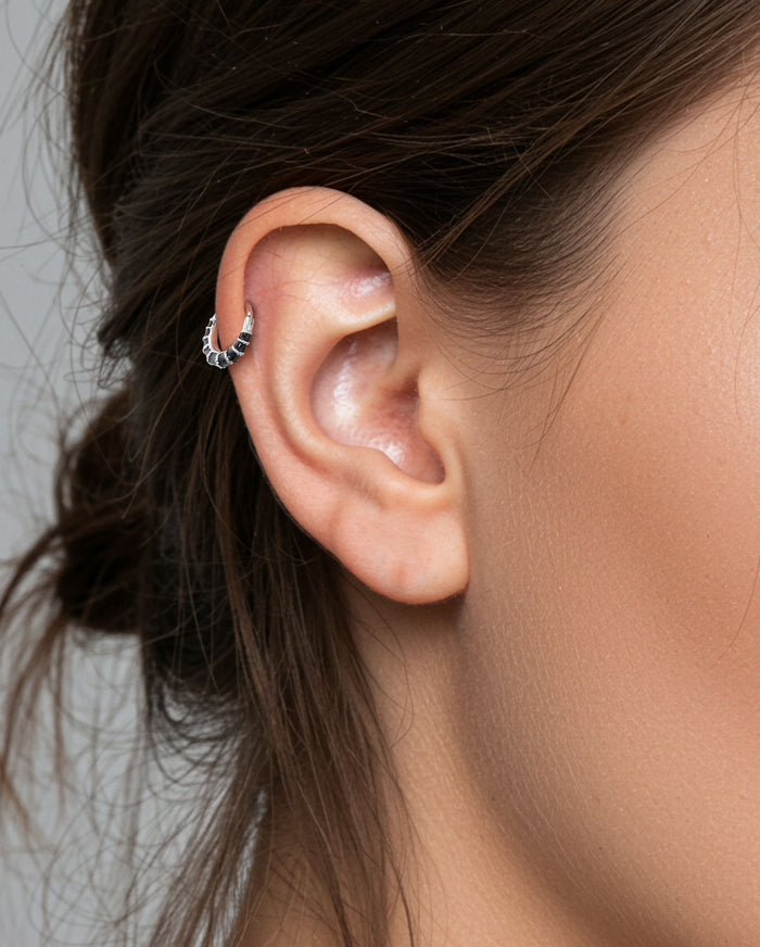 black helix ring