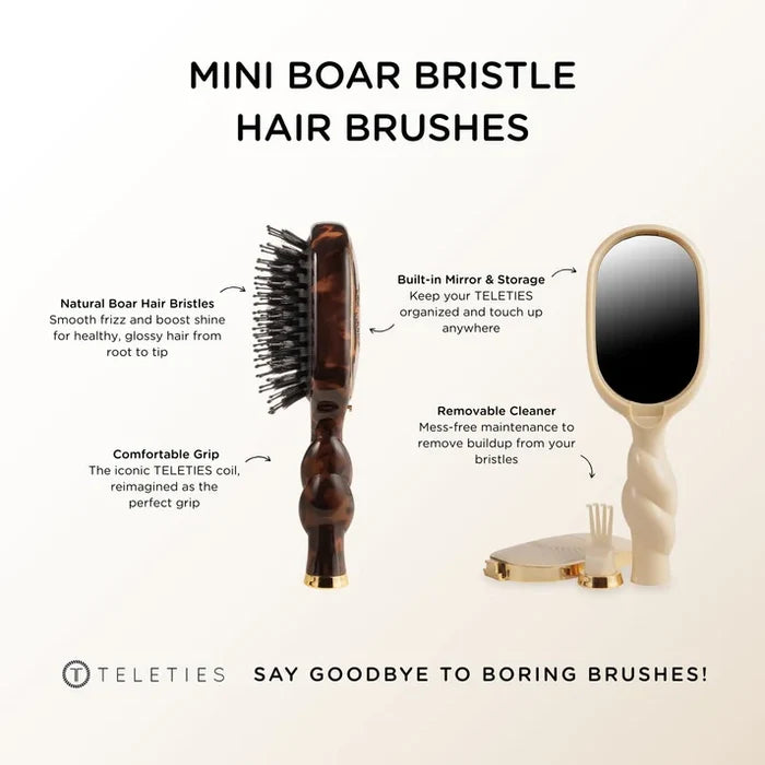 Boar Mini Hair Brush