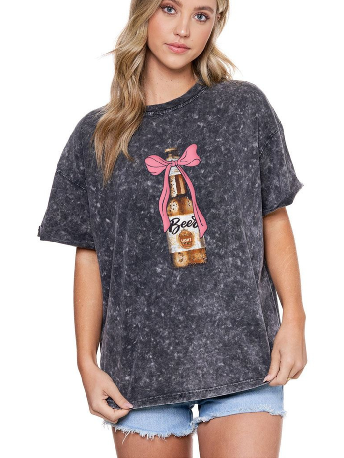 Bows and Beer Tee*Final Sale