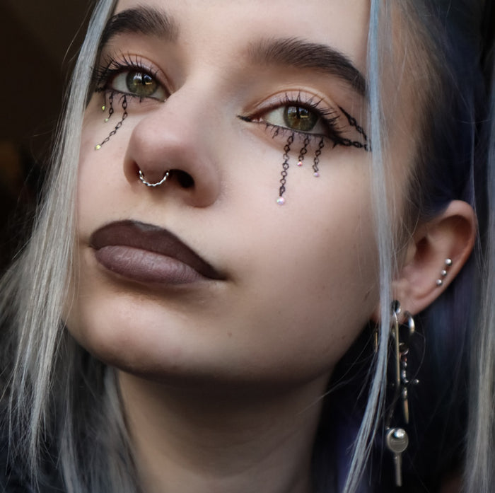 Braided Hinged Segment Daith Septum Ring