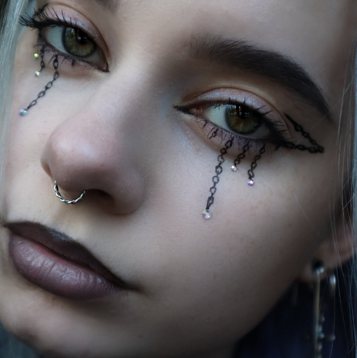Braided Hinged Segment Daith Septum Ring