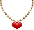 Bubble Heart Necklace
