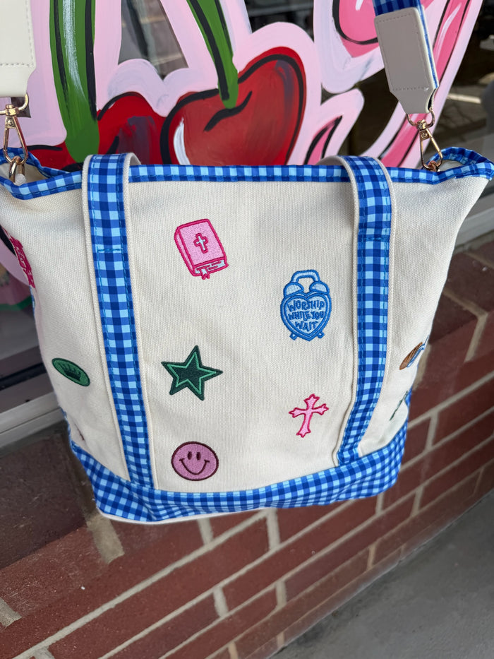 Canvas Crossbody Tote