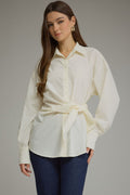 Chic Charm Tie Top