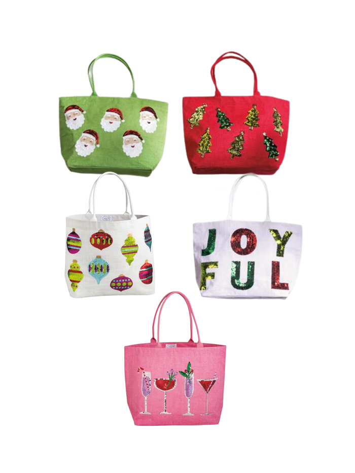 Christmas Sparkle Tote*Final Sale