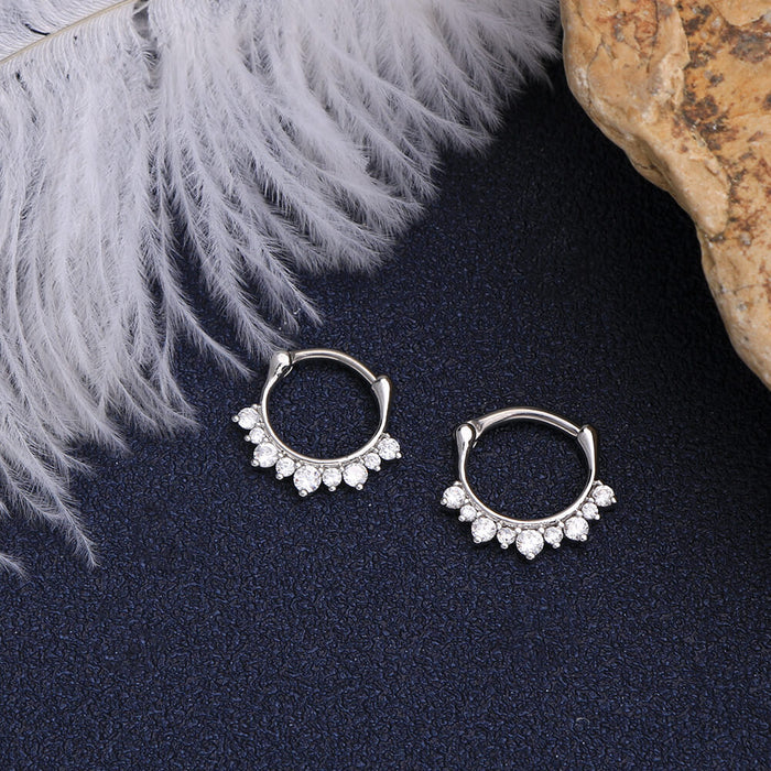 14g cz septum ring