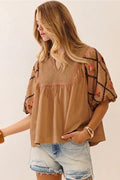 Cotton Poplin Top