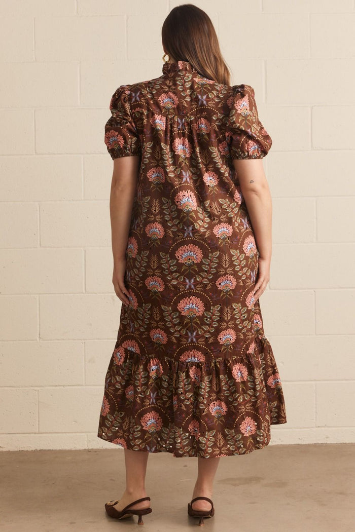 Curvy Floral Daydream Midi Dress