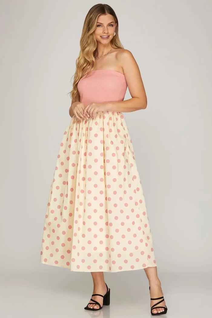 Darling Dottie Midi Dress
