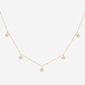 Diamond Flower Necklace