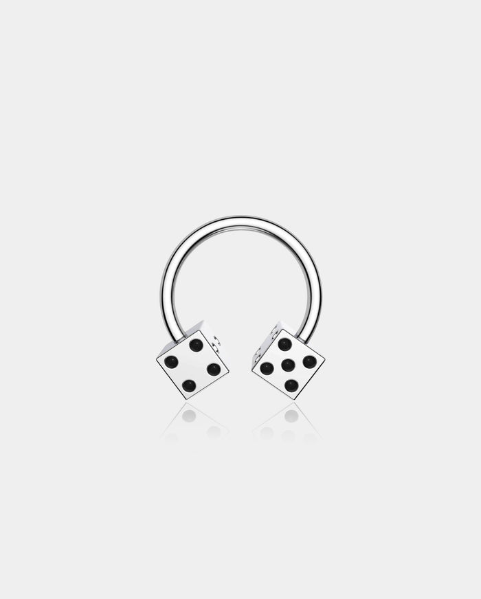 Dice Internally Threaded Septum Ring