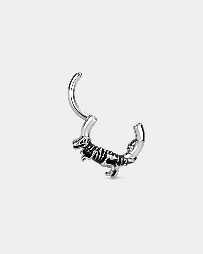 Dinosaur Skeleton Segment Septum Ring