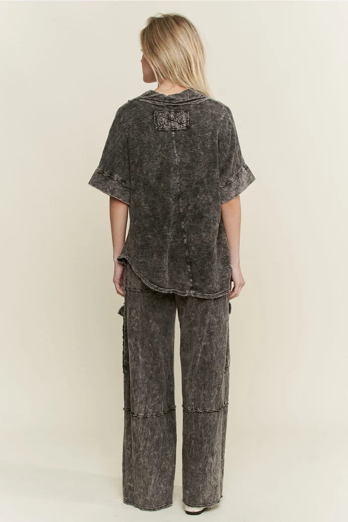 Distressed Cargo Pants