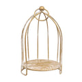 Distressed metal birdcage