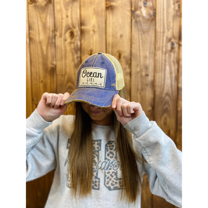 Distressed Trucker Hats*FINAL SALE
