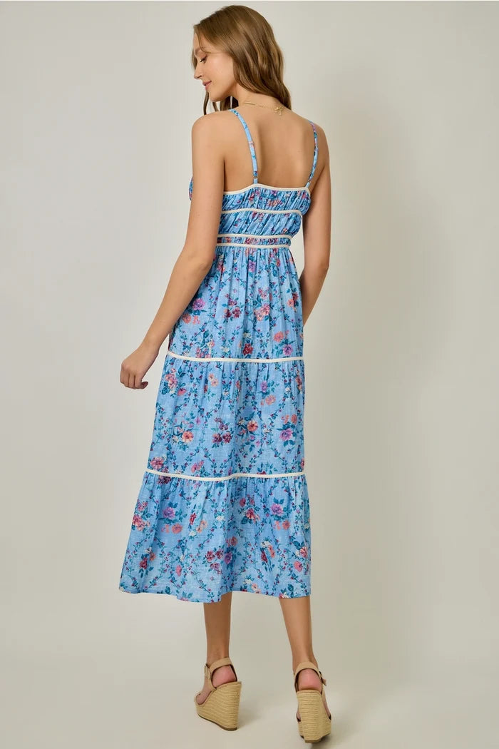 Double Gauze Printed Dress