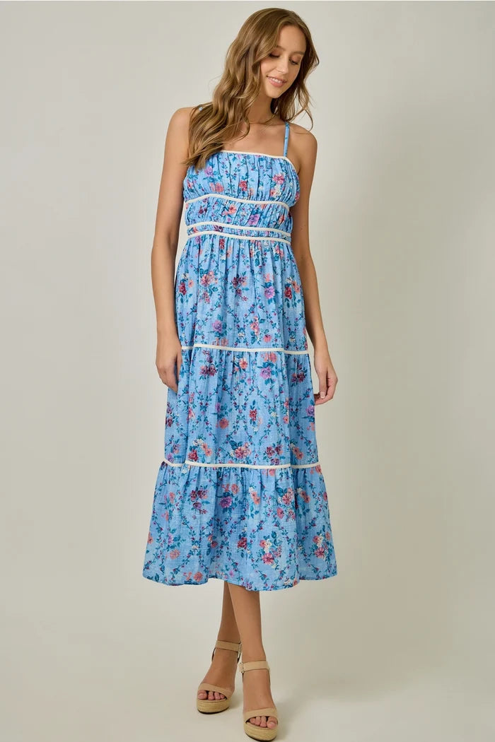 Double Gauze Printed Dress