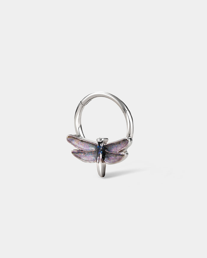 stainless steel dragonfly septum ring