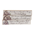 Wooden Family signs