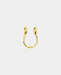Faux Adjustable Clip On Septum Ring