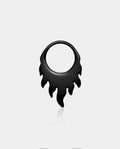 black Flame septum ring