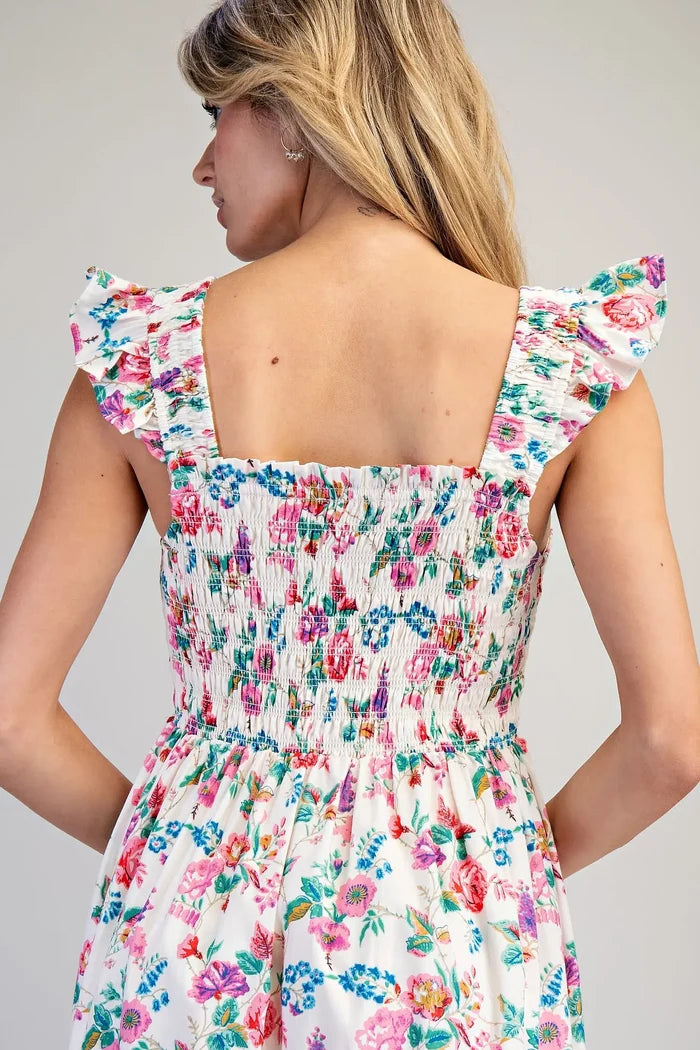 Floral Pink Dress
