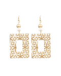 Geo Drop Earrings